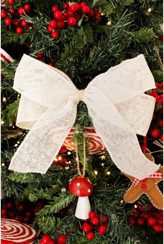 Laco Decorativo Off White Natal -2-